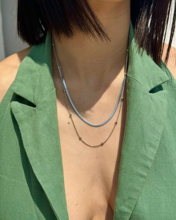 “Double snake necklace” - Image 3