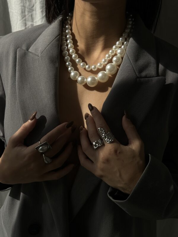 "Louise Double Pearl” - Image 3