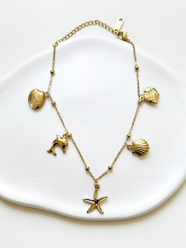 “Ocean Breeze Anklet”