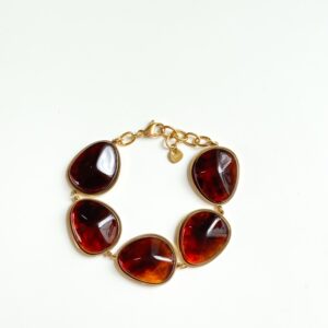 “Elvira Coffee Brown Bracelet”